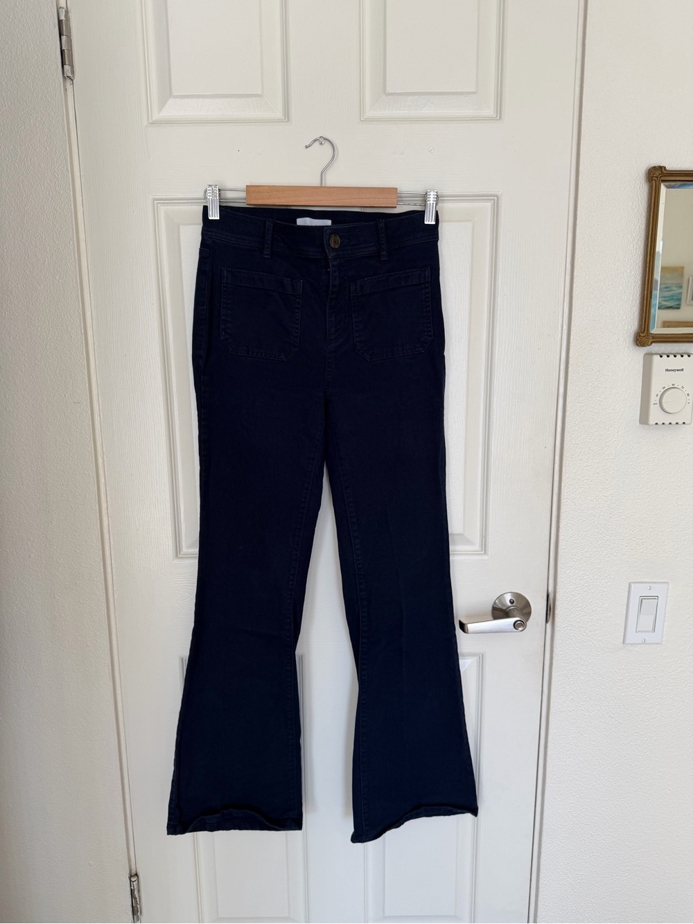 LOFT Navy Boot Cut Pants